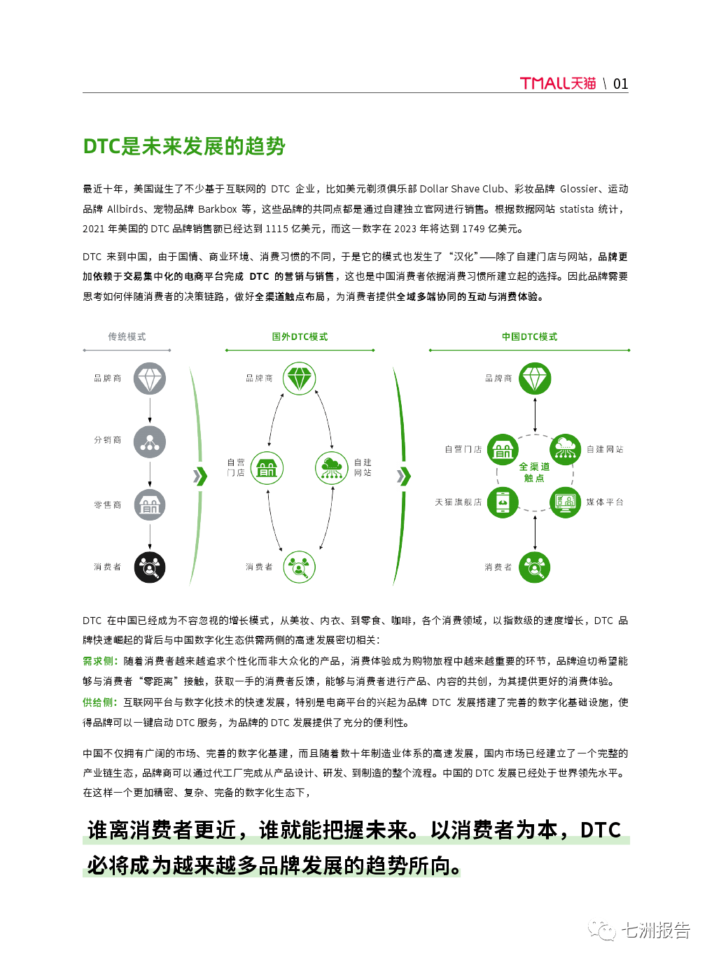 【陈述】天猫：DTC企业运营指南-体验为王，办事致胜