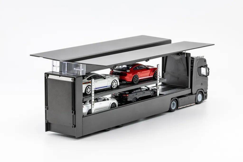 既生瑜何生亮,其辉斯堪尼亚s730牵引运输车模型试玩