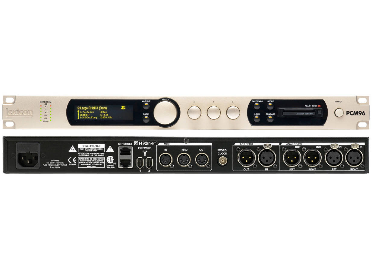 lexicon 莱斯康 pcm96数字混响效果处理器专业录音棚高端数字混响器