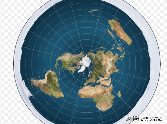 地球平面图全景图片