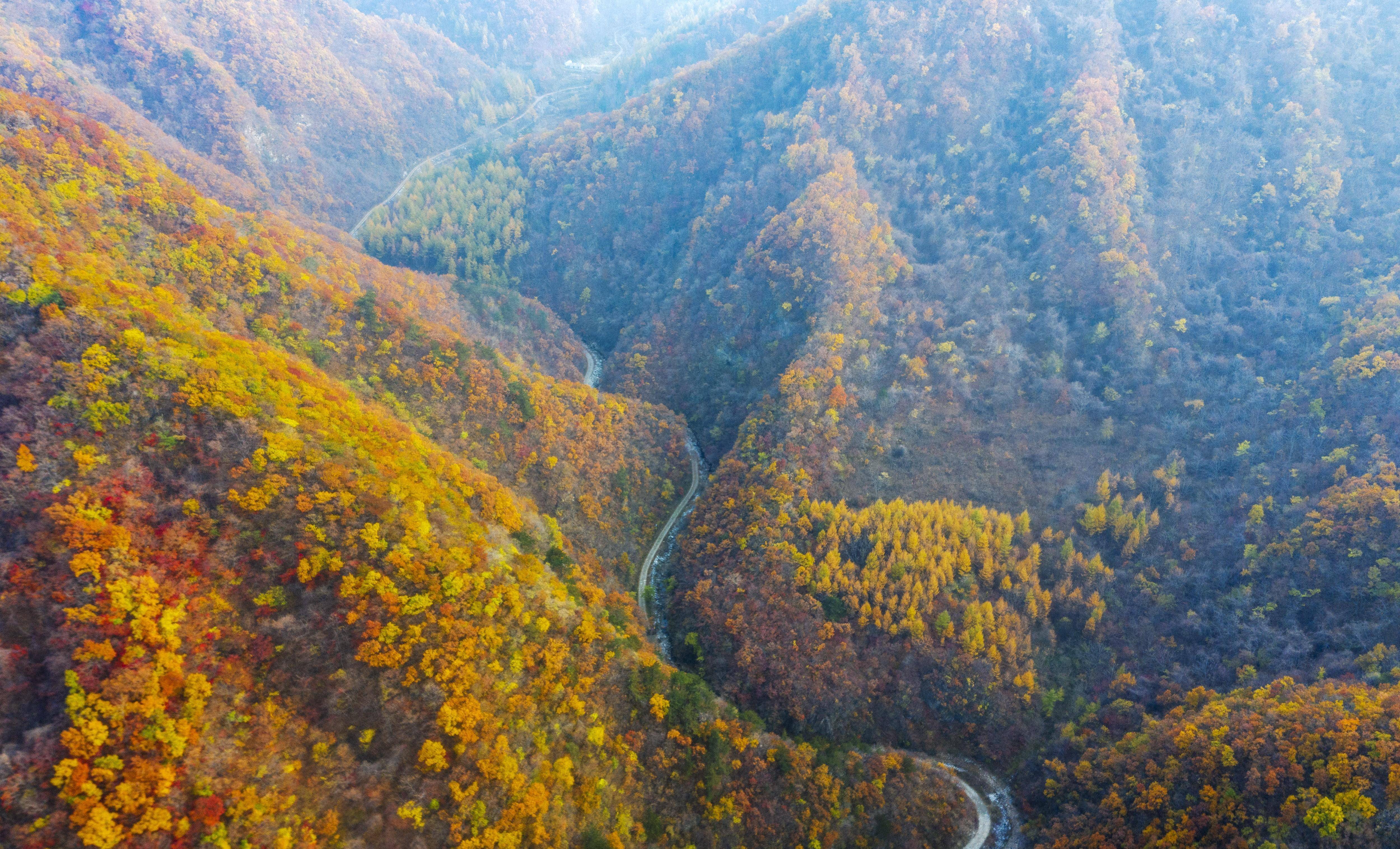 辽阳县东部山区自驾游