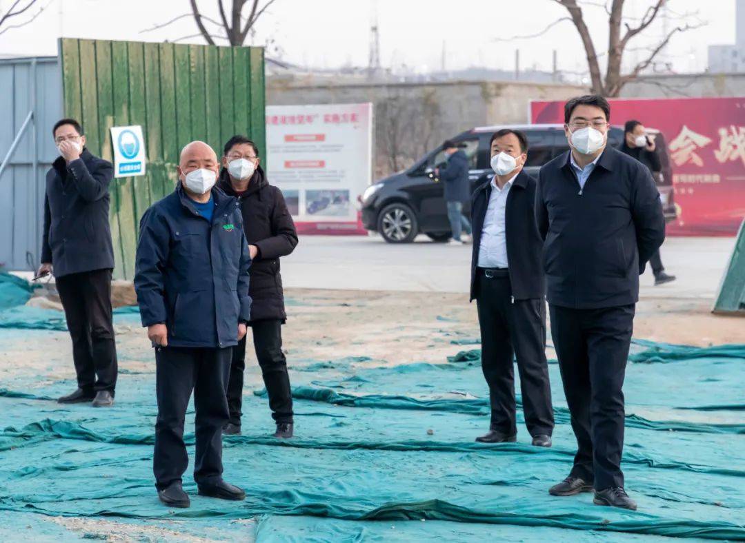 南召县长宋兴哲到恒利康二期项目建设工地指导工作_产业_车间_酵素