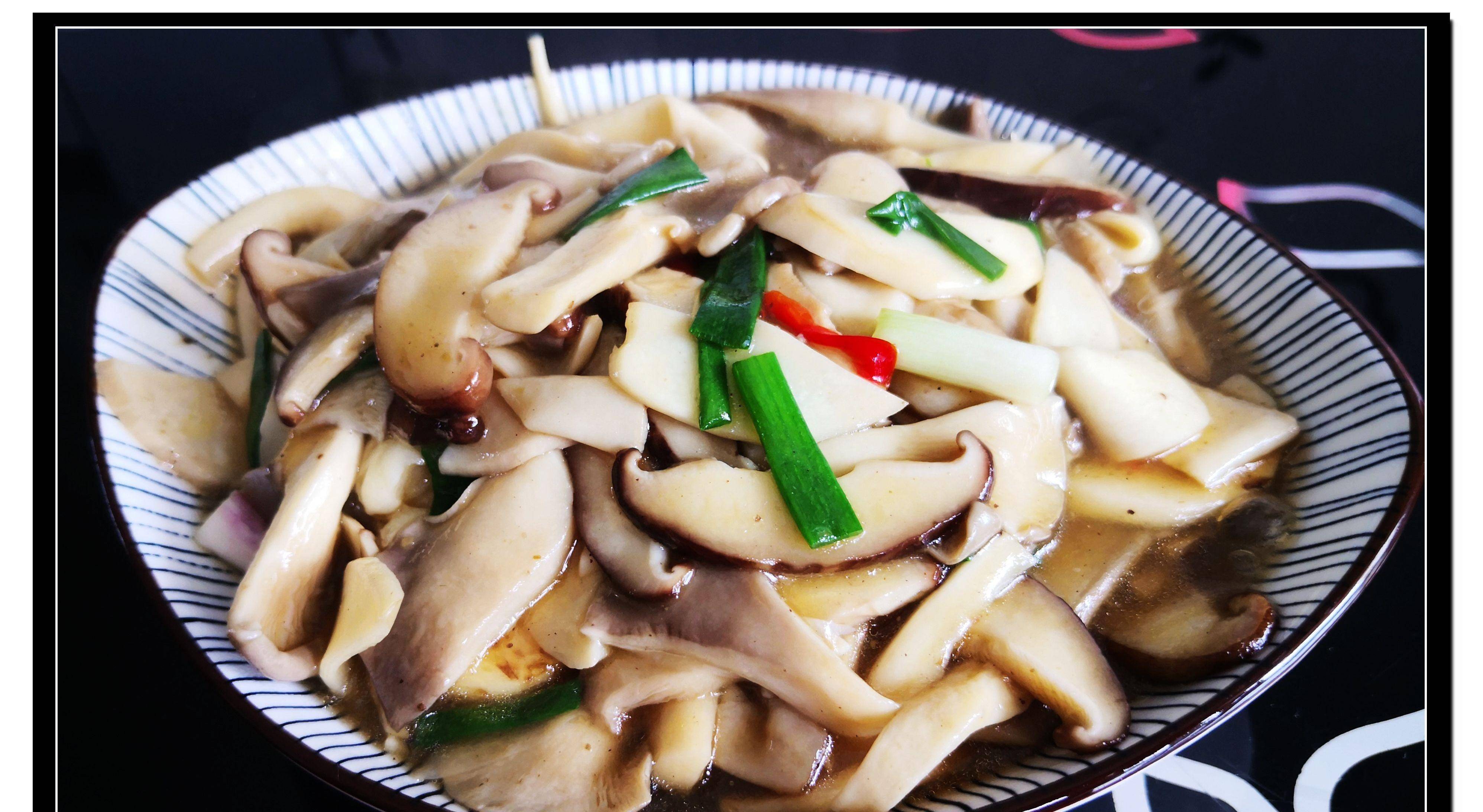 家庭版鲜香美味的素炒杂菇,比肉好吃,再也不用出去吃了_影响_香菇