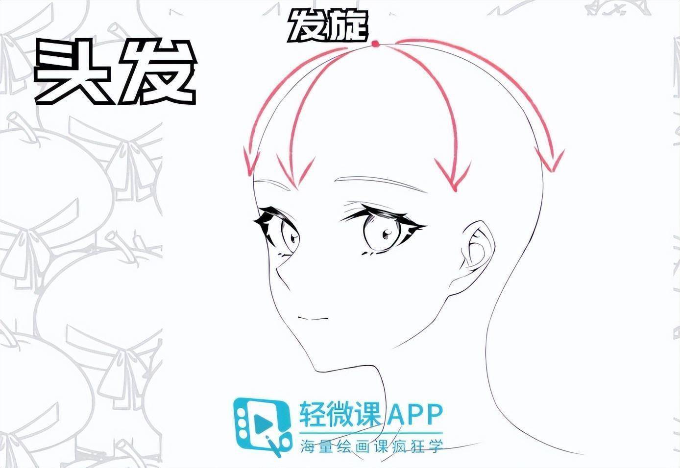 动漫人物脸部画法!_美少女_脸型_五官