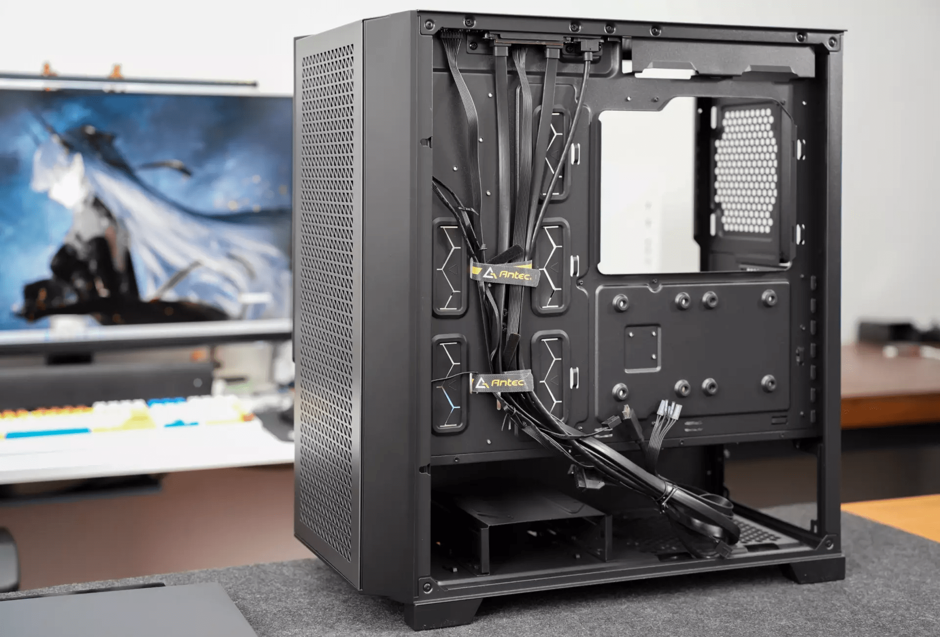 安钛克p20c机箱装机体验:谁说无光的diy主机就没有吸引力?