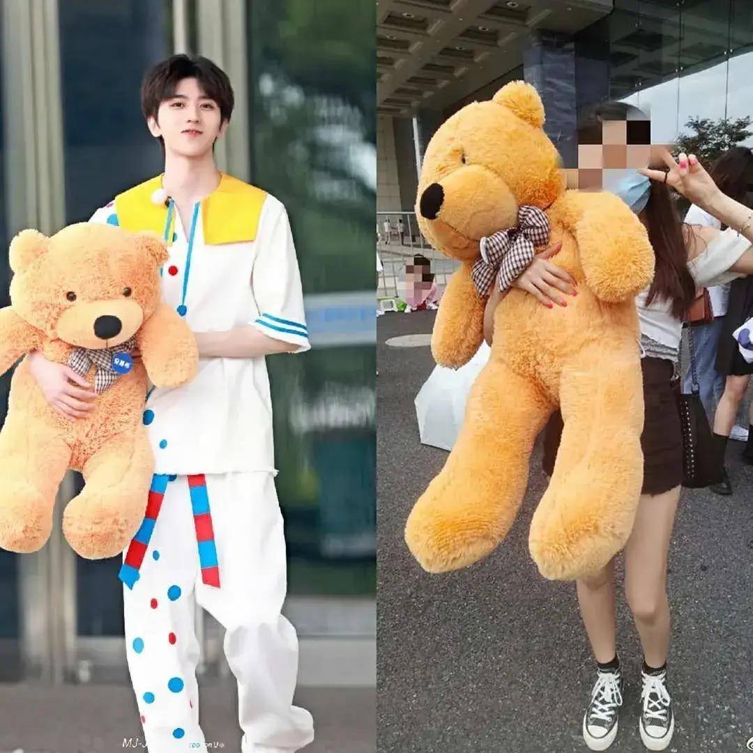 他身穿人形玩偶服,为粉丝应援_徐陵_蔡徐坤_心情
