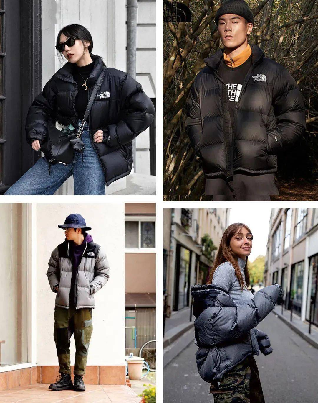 潮人,明星都在穿的北面羽绒服,又轻又暖,还防水防污,怎么搭都帅炸街!