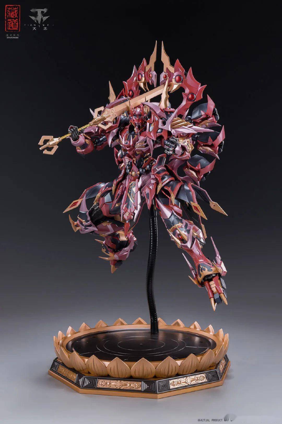 藏道模型 阿修罗实拍官图公布!_武器_造型_产品