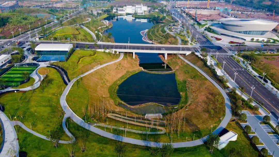 未來將形成一條溼地群,公園群鳳鳴湖公園,鳳棲湖公園等公園,沿科學