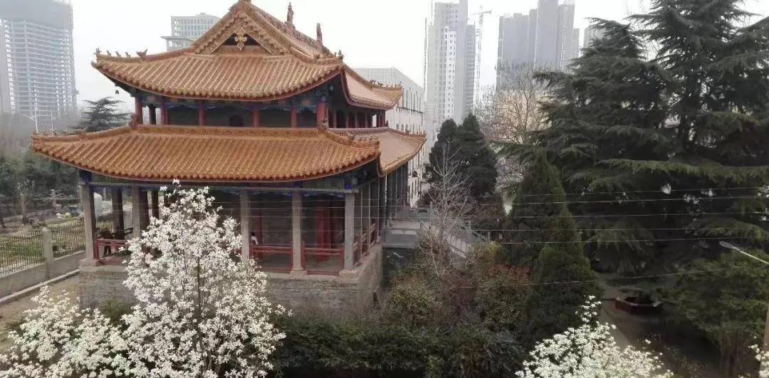 许昌县一高里的玉皇阁,一别20多年,你可安好?_大殿_台阶_带着