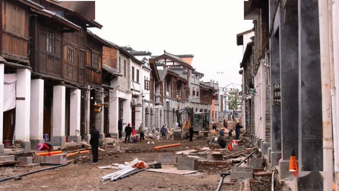 百日攻坚丨长汀水东街市政工程项目预计元旦前完工_建设_钟彬_谢家进