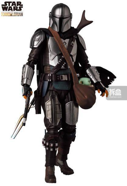 MAFEX 星球大战STARWARS 曼达洛人2.0版 星战美剧可动听偶