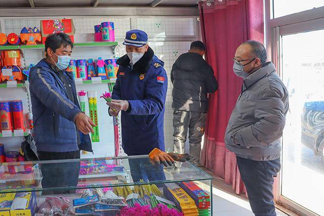 内蒙古喀喇沁旗：整治烟花爆竹隐患