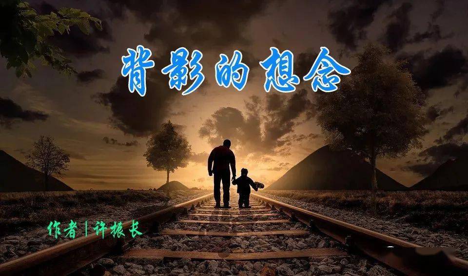 背影的想念table qing in xining作者|许振长(海南省