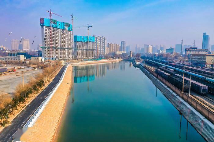 运城:干河实现清水复流_河道_风景线_中心