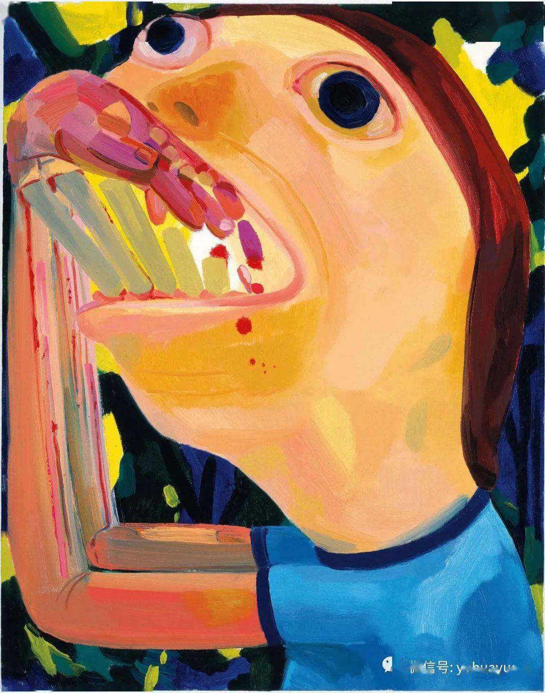 绘画欣赏——dana·schutz