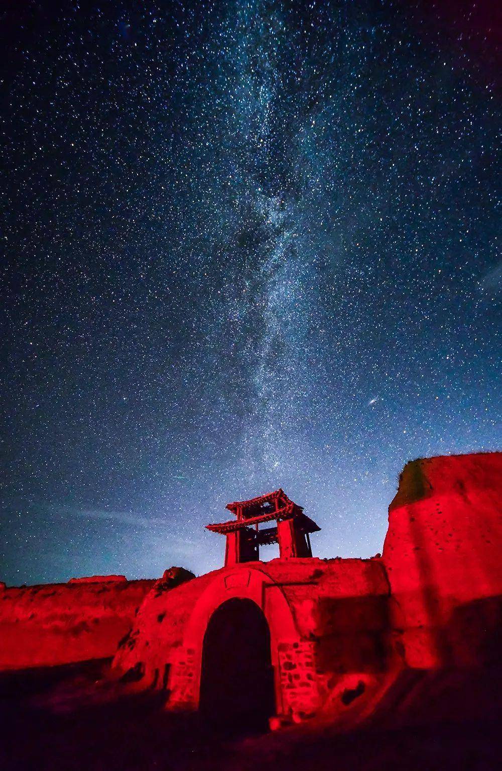 永泰古城银河图片