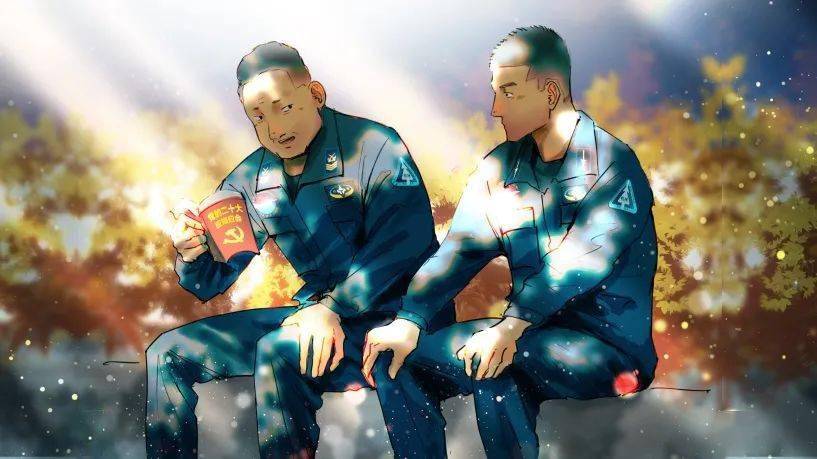 强军漫画 | 我和我的机务班长_战区_王国祥_颜景晖