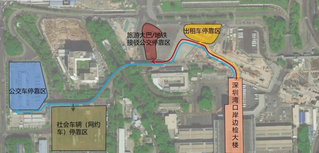 各口岸公交運力儲備充足,深圳灣口岸日均發班約1600班,福田口岸約900