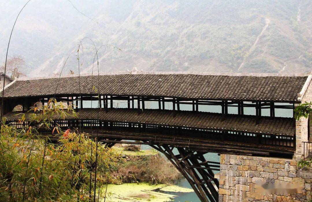 榕江县古州廊桥平面图图片