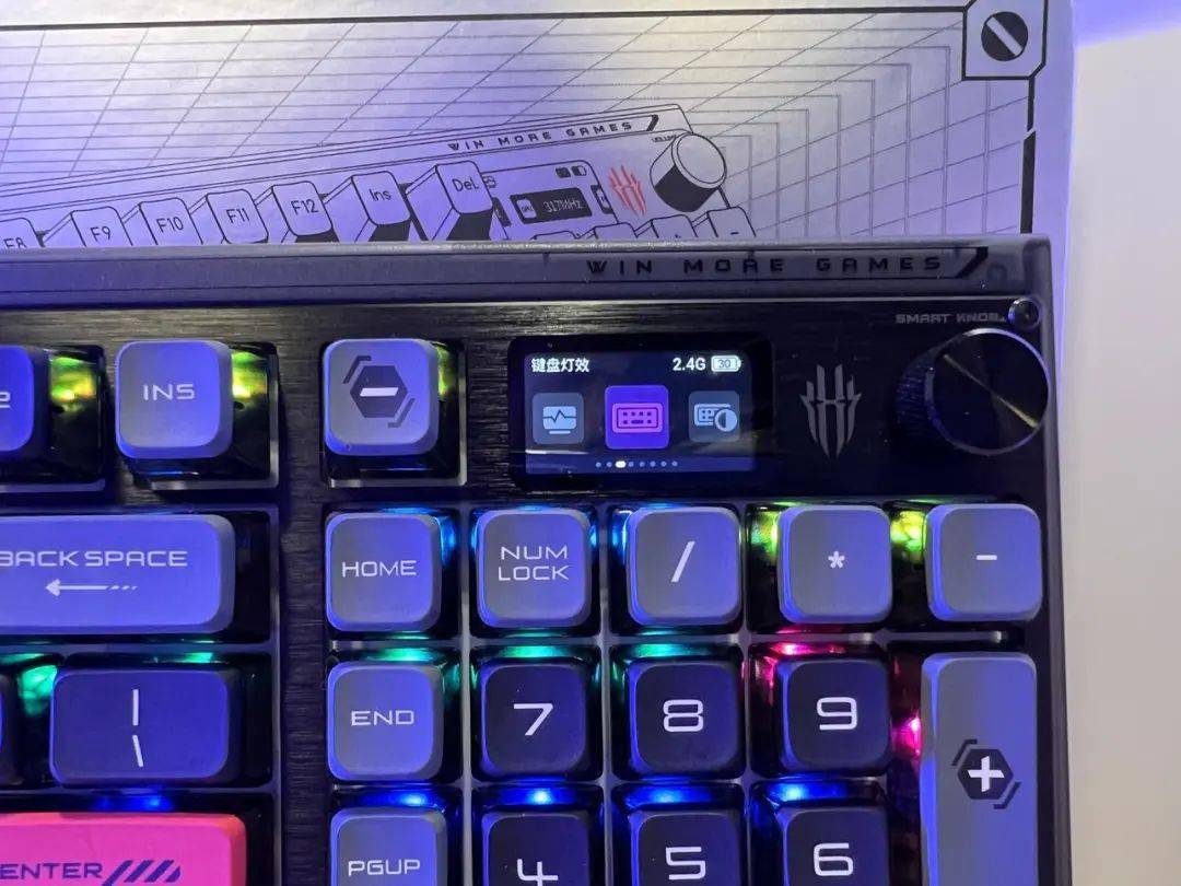 操作可以不强但键盘必须好看 红魔电竞机械键盘图赏_iphone_手机_gen
