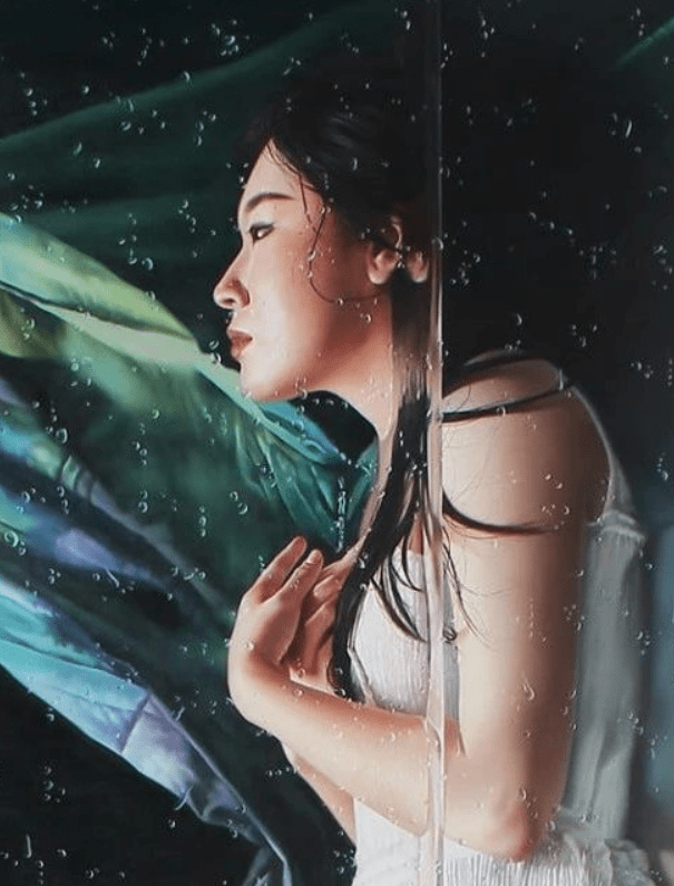 韩国艺术家郑海光的女人体油画,写实唯美!_西方_绘画_作品