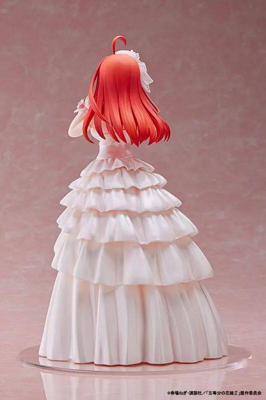 新品预定~ amakuni 五等分的新娘 中野五月 婚纱 1/7 手办_定金_展示