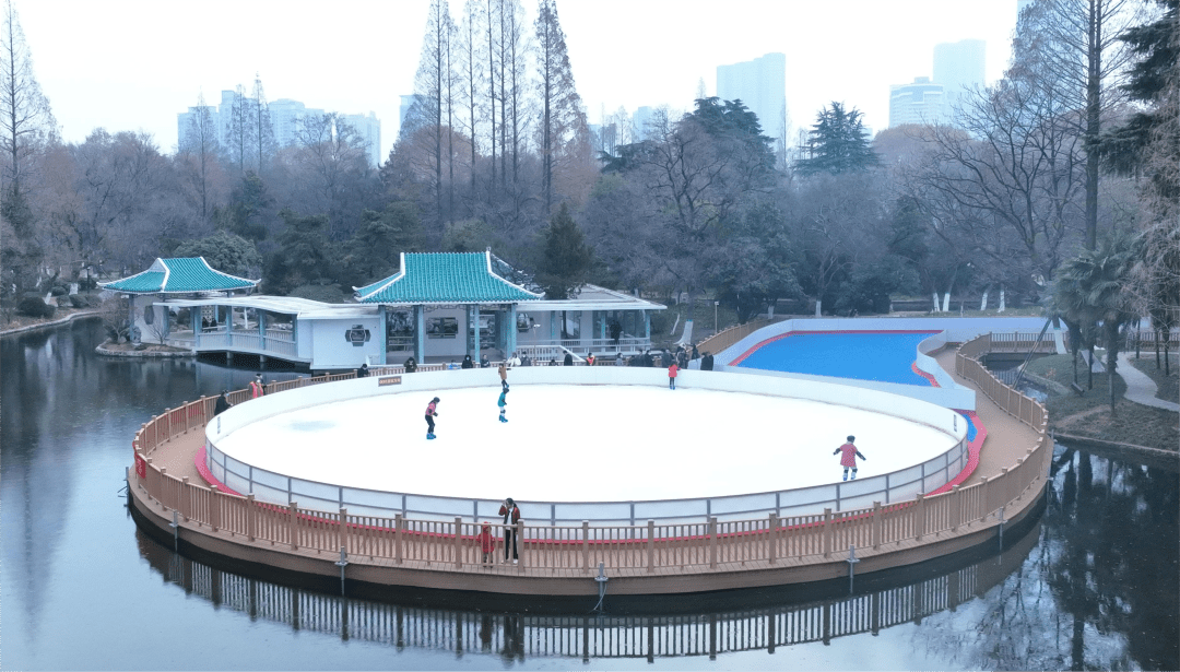 逍遥津室外真冰溜冰场正式开放!_公园_合肥_项目