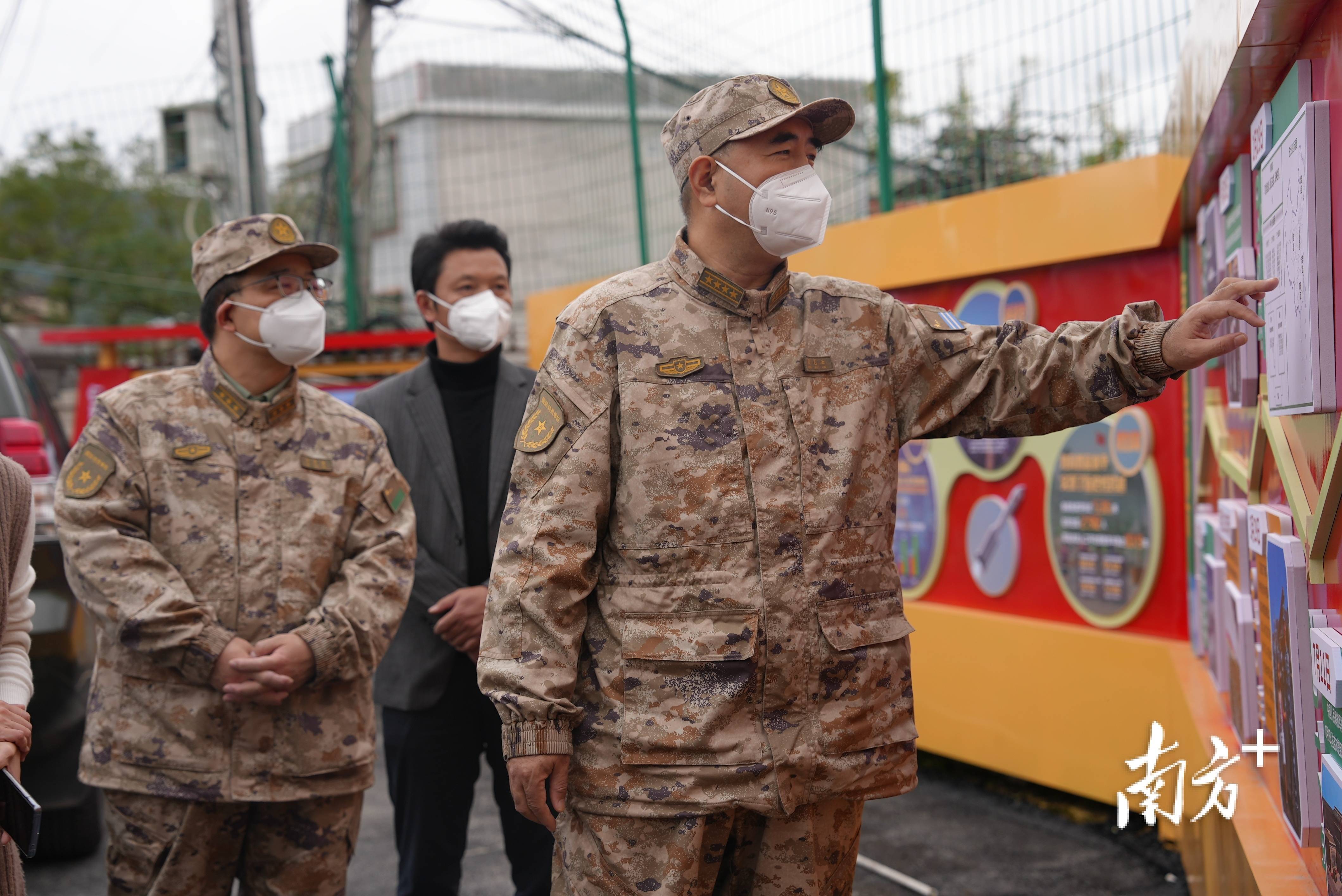 梅州軍分區工作組赴平遠縣檢查指導鄉村振興和人武部規範化建設工作