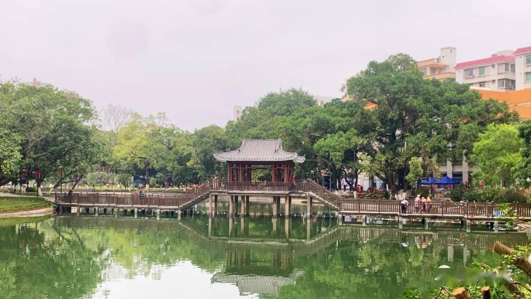 高州潘州公园改造完成对外开放,春节假期必打卡的地方!