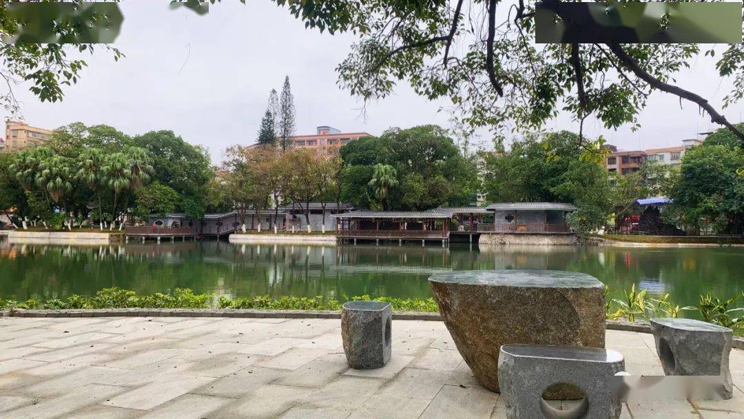 高州潘州公园改造完成对外开放,春节假期必打卡的地方!