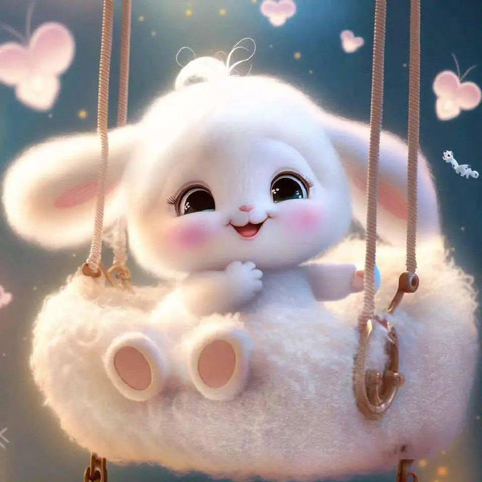 兔年来了,可爱的兔宝宝头像也来了!_兔子