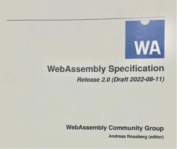 WASM 原生时代已经到来 | 解读 WebAssembly 的 2022