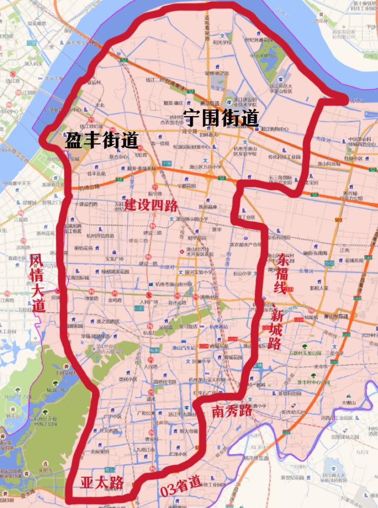 新街街道地图图片