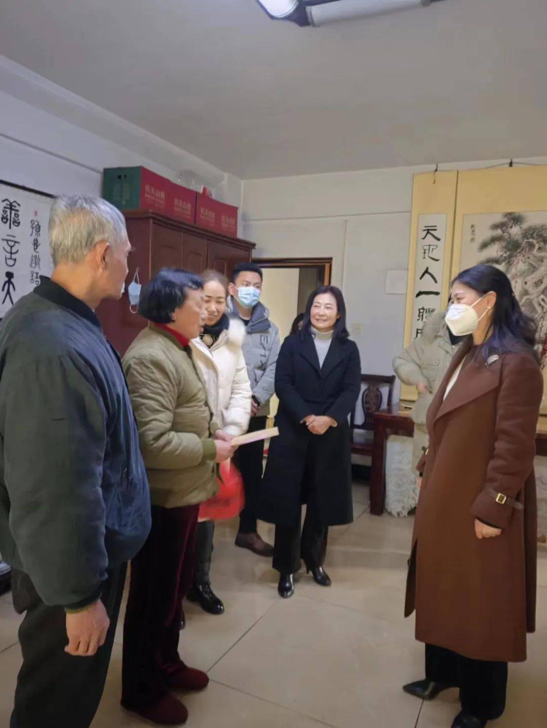 黄石市计生协会长李丽等领导走访慰问计生特殊家庭_生活_身体_丁克芳