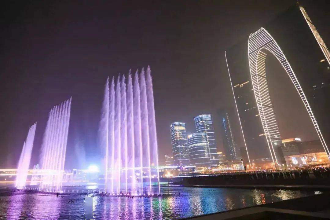 关于春节假期苏州中心音乐喷泉的友情提示_大道_区域_交通