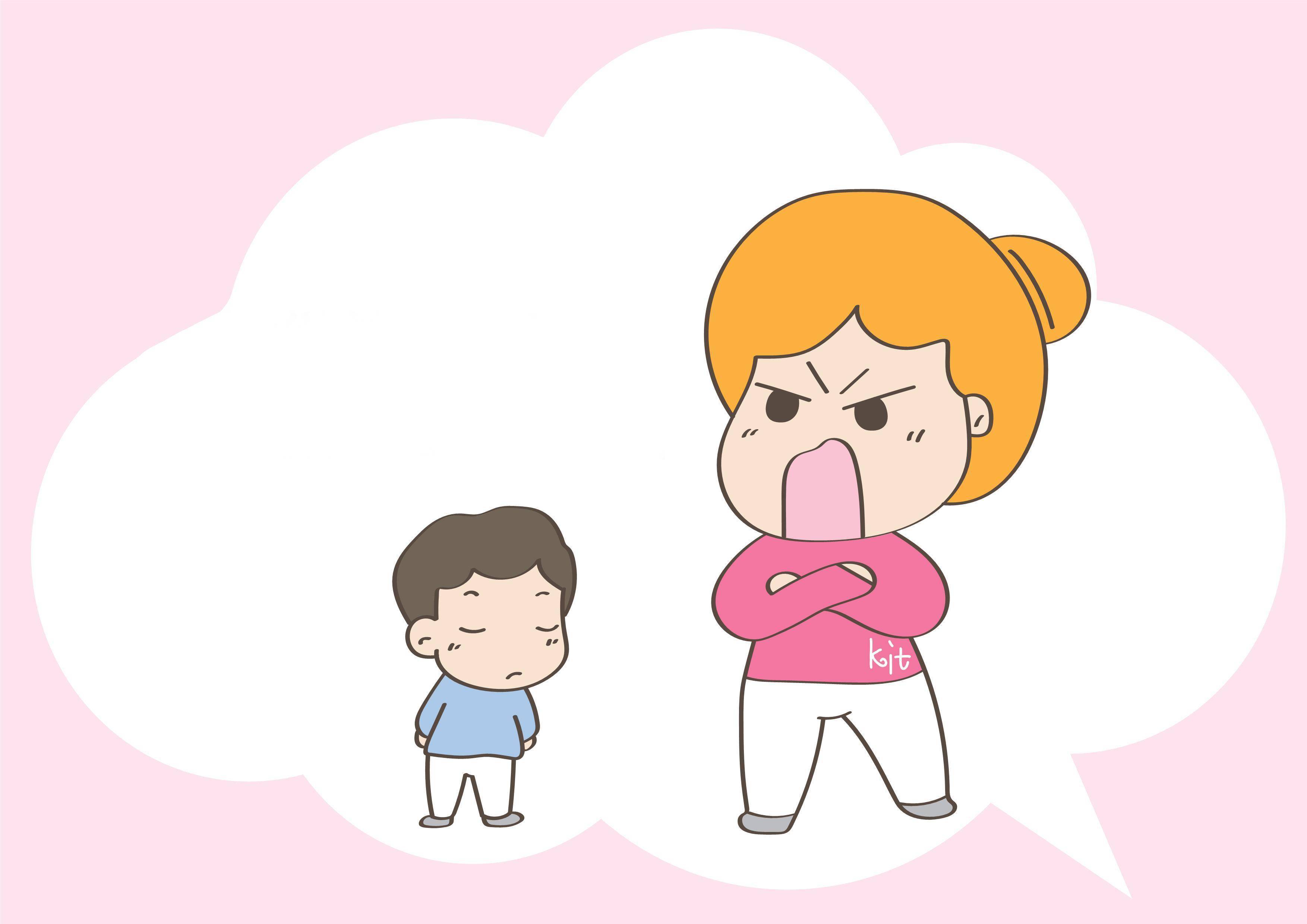 挨骂的孩子有什么态度,反映了你的性格,家长要了解