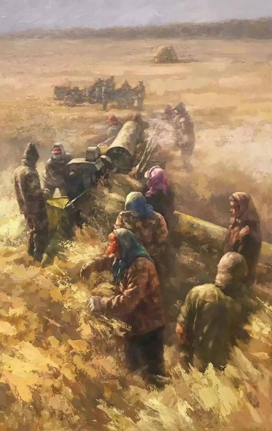 "我们的中国梦 文化进万家""收获的田野"迎新春(线上)美术作品展_通化