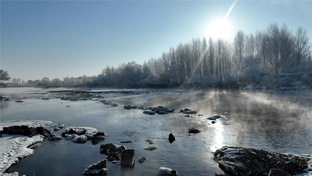 新春走基层 | 内蒙古乌兰浩特洮儿河国家湿地公园:迎来冬天里绚丽的"