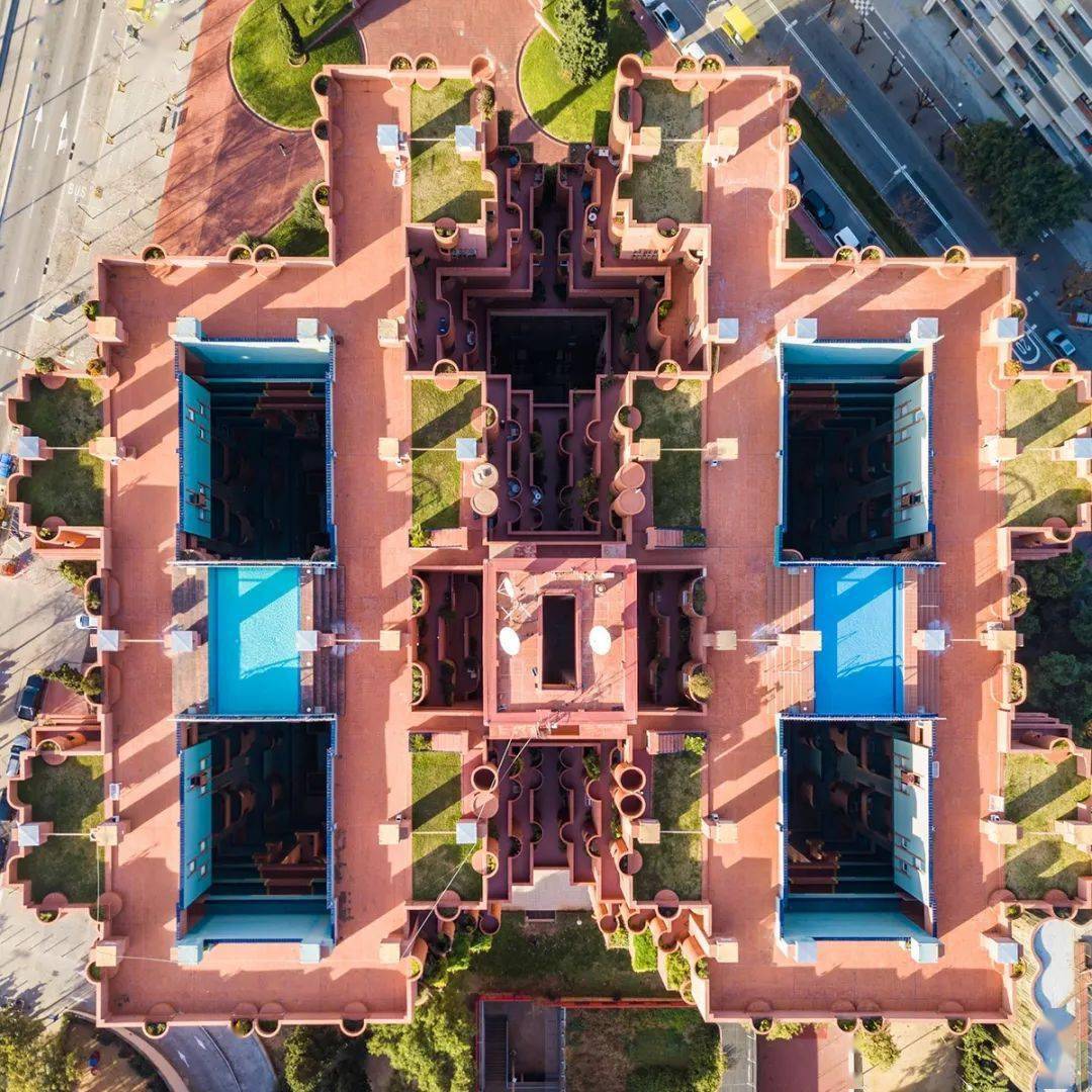 匈牙利摄影师通过空拍照片俯瞰绝美的巴塞罗那_mogyor_sy_元素