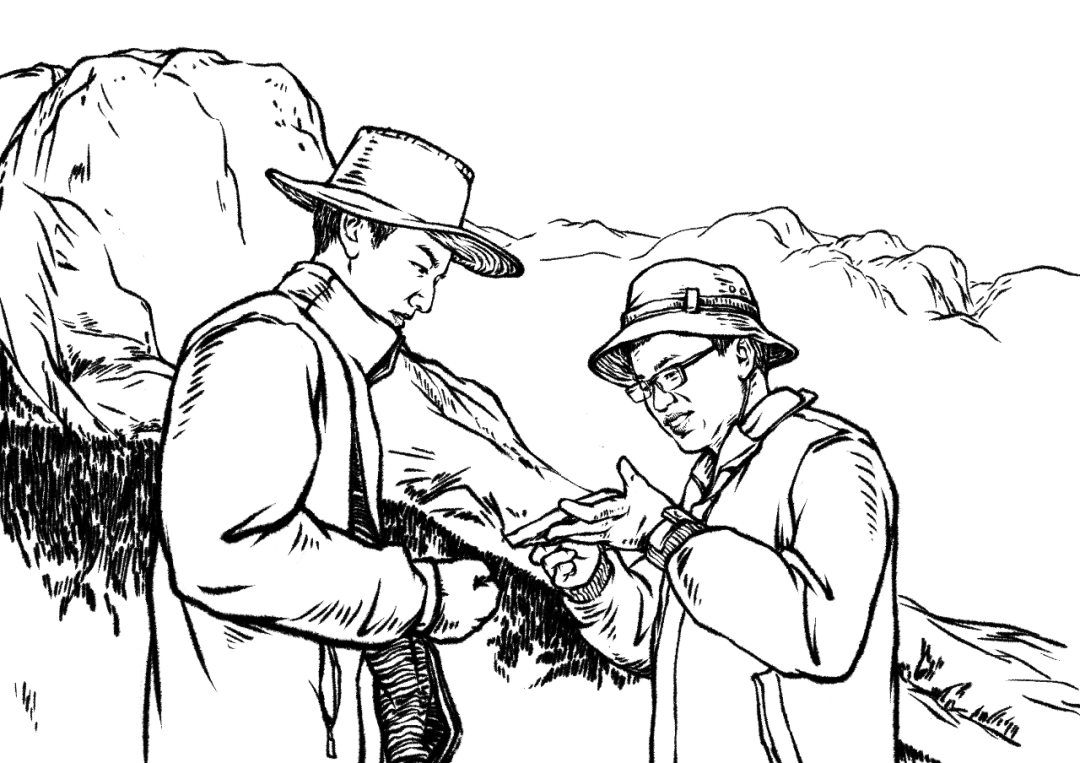 16幅神级素描,地质人看着看着就笑了!_地矿_工作_陈华文