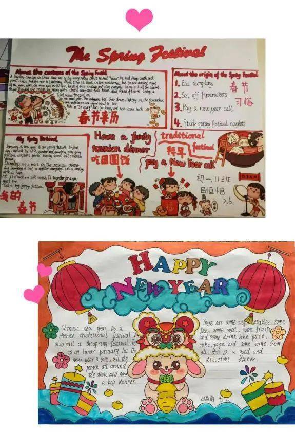 the spring festival——青岛第五十九中学七年级英语寒假学习成果展