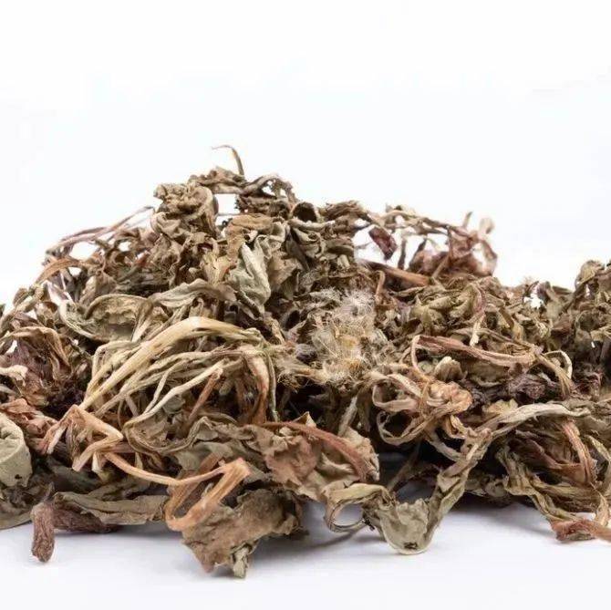 a.下列图片中的哪一幅是紫花地丁的饮片图?