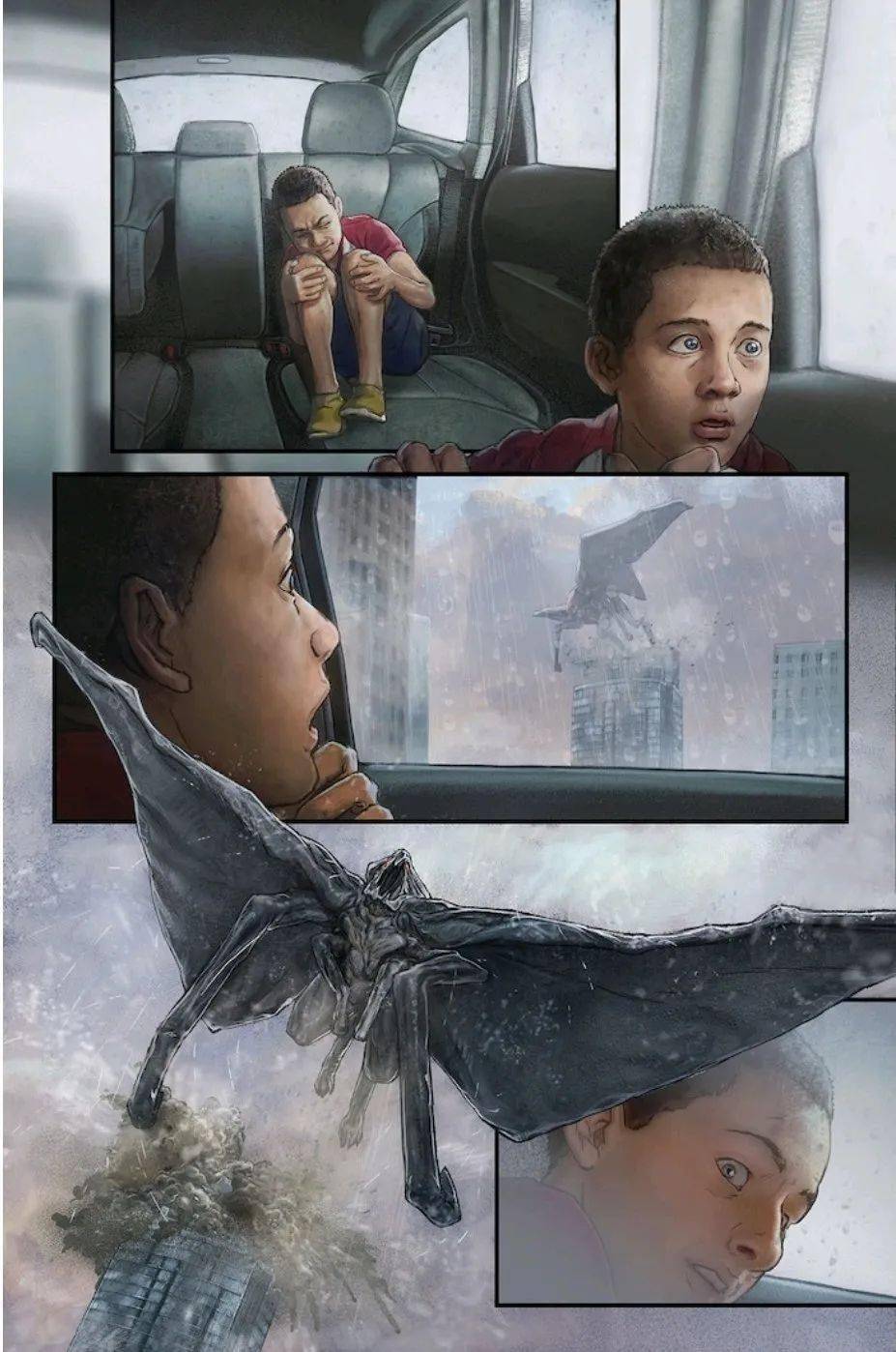 改名《战斗或逃跑》(fight or flight),故事发生在《哥斯拉大战金刚