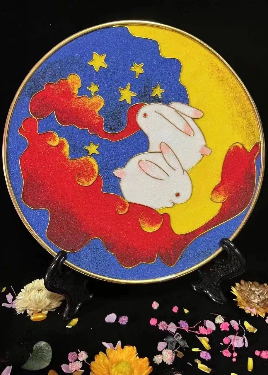 看兔展 | 海淀区巧娘协会2023兔年文化展线上作品展播_迎春_玉兔_传统