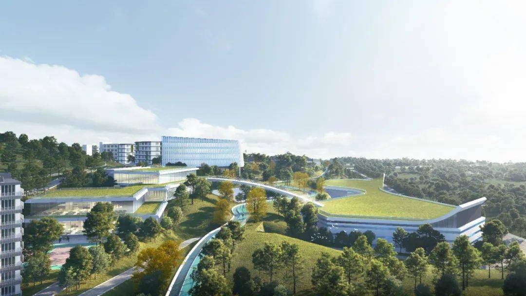 福建技术师范学院五马山校区最新效果图曝光_建筑_福清_山野