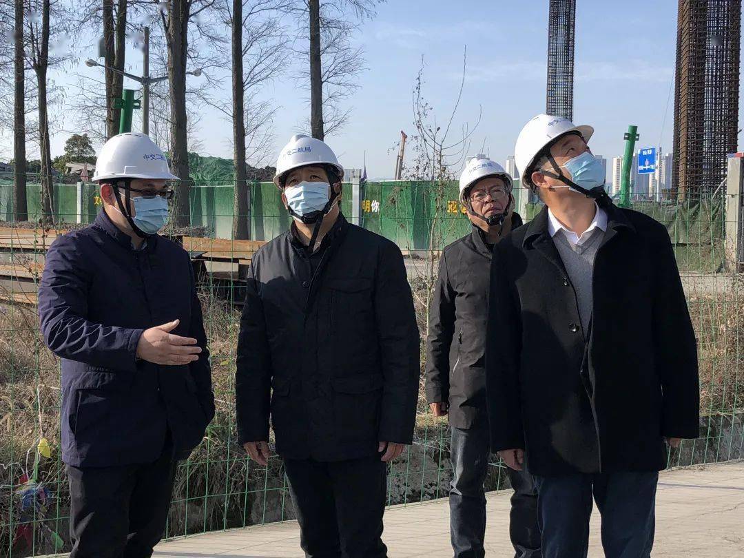 施志勇到杭州235国道项目开展春节后安全,质量综合检查