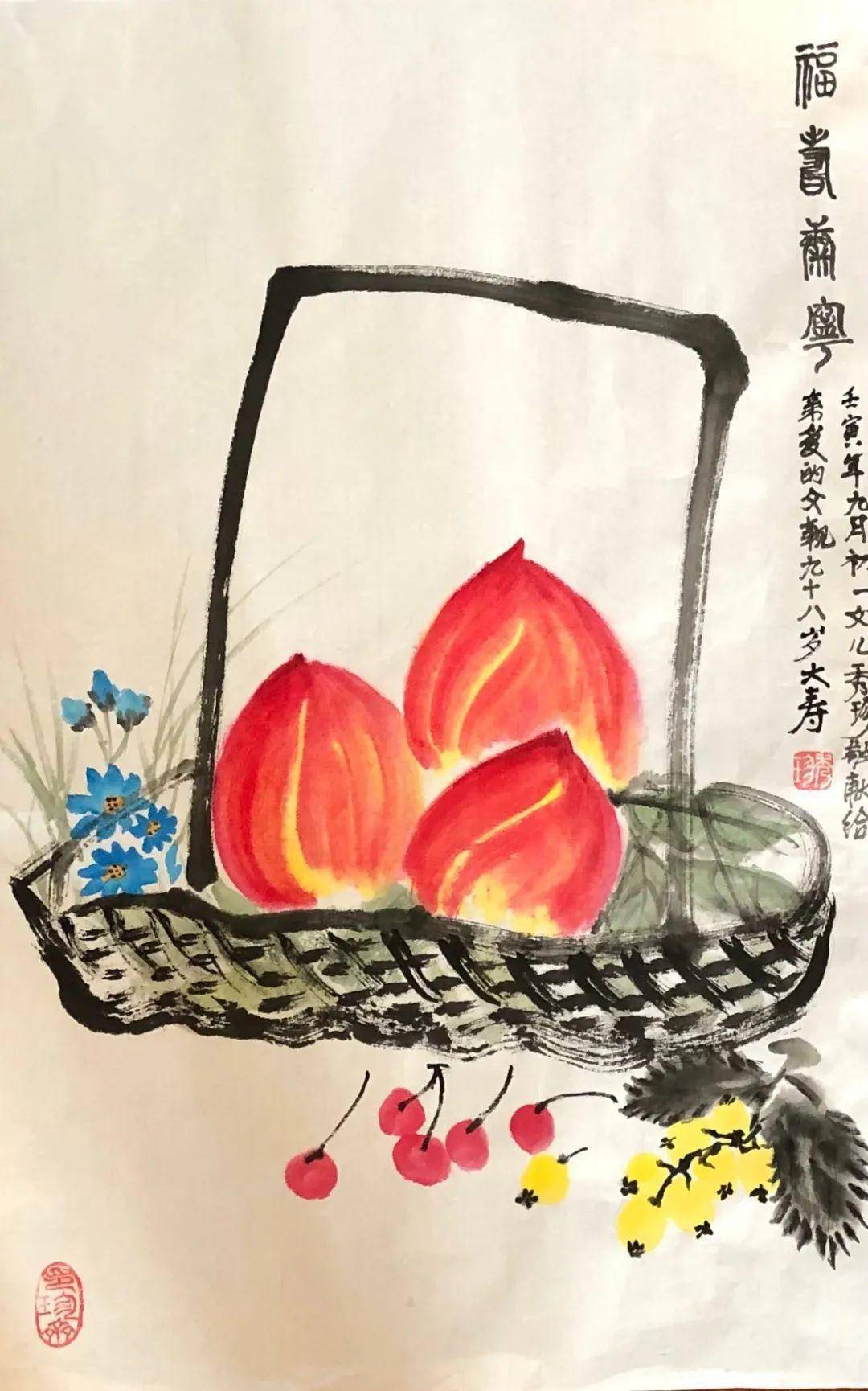 作品展|周秀珍写意花鸟画赏析_书画_梅花_疫情