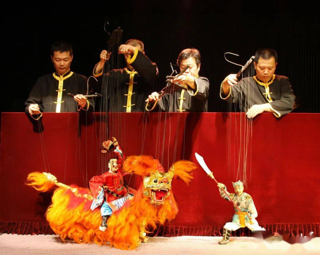 泉州"狮"话 | 提线木偶中的灵动"狮"意_表演_狮子舞_吉祥