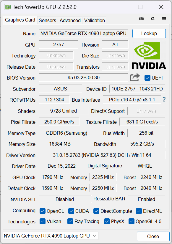 ROG ǹ 7 Plus ⣺׷ i9-13980HX+RTX 4090